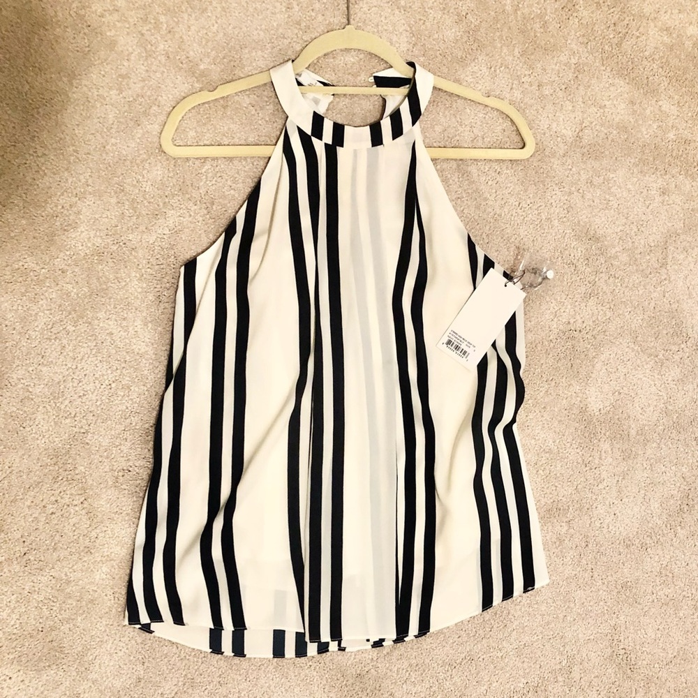BISHOP & Young sleeveless top, XS, NWT